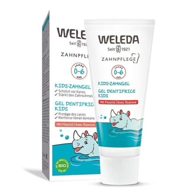 Weleda Kids Toothpaste Παιδική Οδοντόκρεμα 0-6 ετών με Φθόριο 1000PPM 50ml