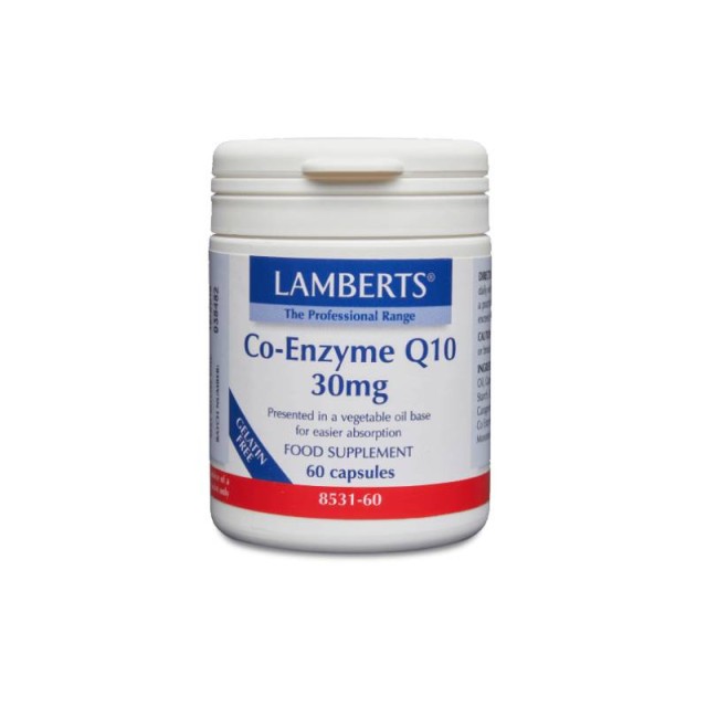 Lamberts Co-Enzyme Q10 30mg 60 κάψουλες