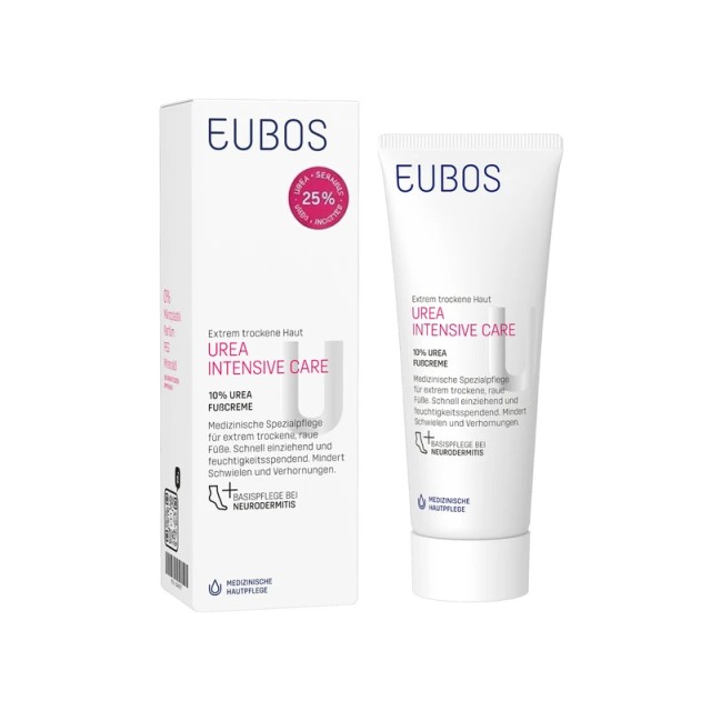 Eubos Promo Urea Intensive Care 10% Foot Cream 100ml + 25ml