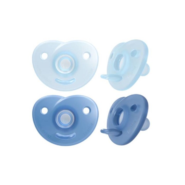 Philips Avent Soothie Ορθοδοντική Πιπίλα Σιλικόνης 0-6 μηνών, 2τεμ