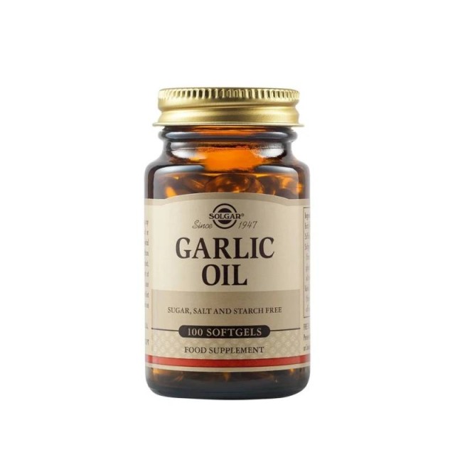 Solgar Garlic Oil 100 μαλακές κάψουλες