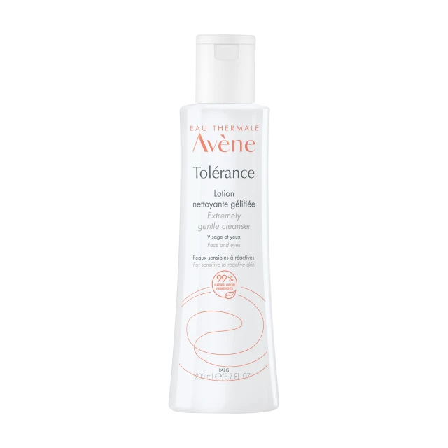 Avene Tolerance Lotion Nettoyante Gelifiee Λοσιόν Καθαρισμού Μακιγιάζ για Αντιδραστικό Ευαίσθητο Δέρμα, 200ml