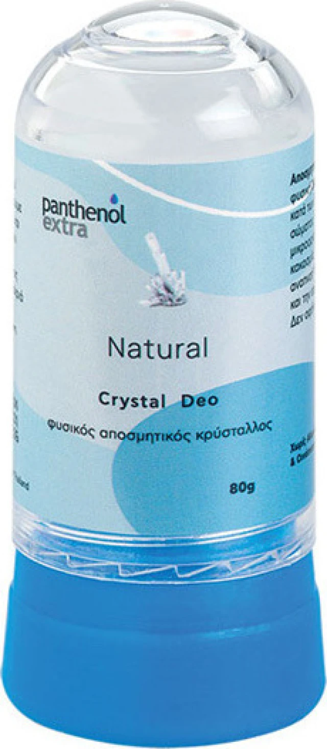 Medisei Panthenol Extra Natural Crystal Deo Αποσμητικό Στικ Φυσικού Κρυστάλλου 80gr