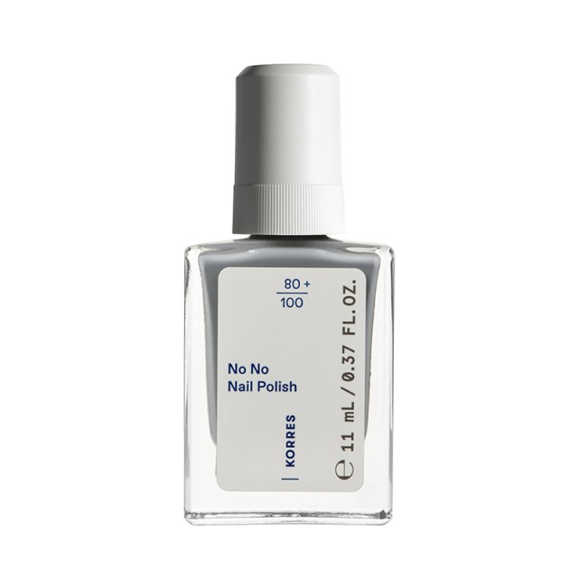 Korres No No Nail Polish Βερνίκι Νυχιών 75 Foggy Blue 11ml