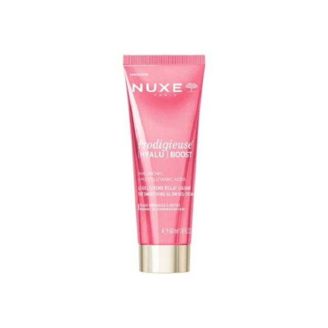 Nuxe Prodigieuse [Hyalu] Boost Glow Gel Cream Κρέμα-Τζελ Λάμψης και Λείανσης 50ml
