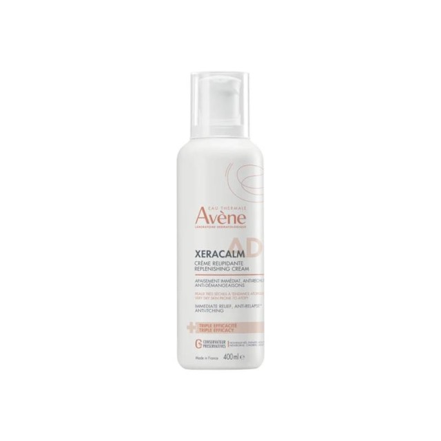 Avène Xeracalm AD Replenishing Cream Κρέμα Αναπλήρωσης Λιπιδίων 400ml