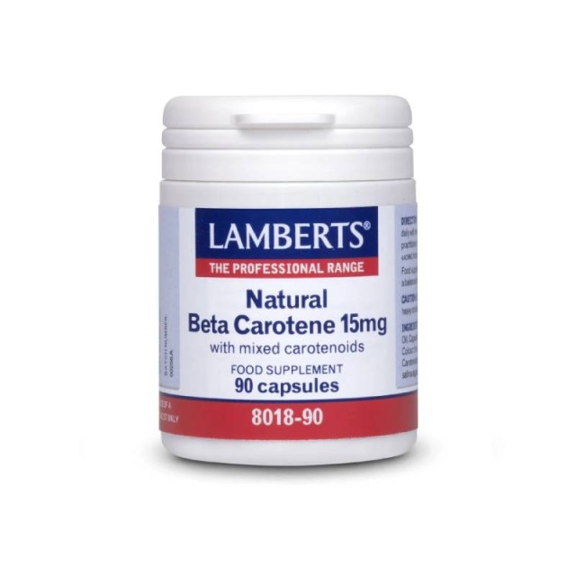 Lamberts Natural Beta Carotene 15mg 90caps