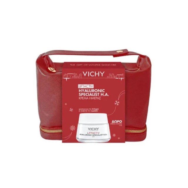 Vichy Promo Pack Liftactiv Hyaluronic Specialist H.A Κρέμα Ημέρας 50ml Κανονική/Μεικτή επιδερμίδα με Δώρο Liftactiv Collagen Specialist 16 Κρέμα Νύχτας 15ml