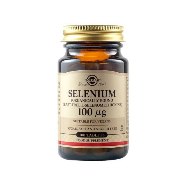 Solgar Selenium 100μg, 100tabs