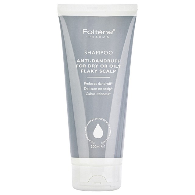 Foltene Shampoo Antidandruff Oily Flaky Scalp Σαμπουάν Κατά της Πιτυρίδας Λιπαρή/Ξηρή 200ml