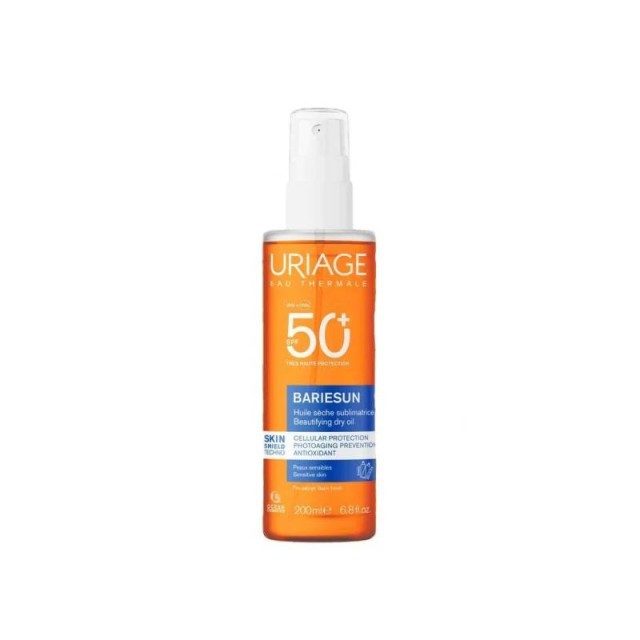 Uriage Bariesun Beautifying Spf50+ Satin Finish Dry Oil Spray 200ml