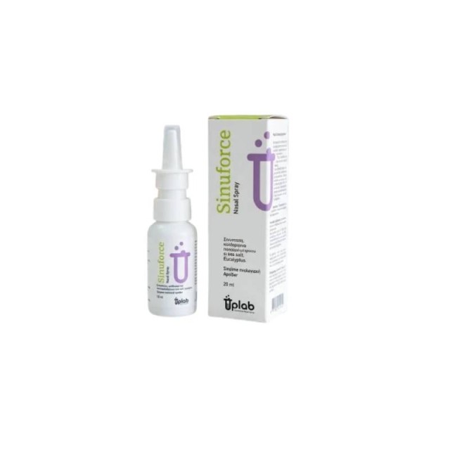 Uplab Sinuforce Nasal Spray Ρινικό Σπρέι που Απελευθερώνει Άμεσα την Αναπνοή 30ml