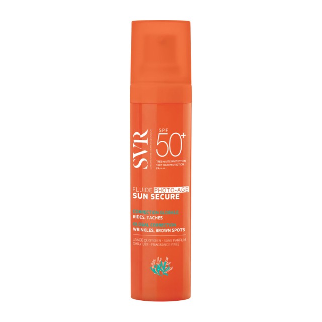 SVR Laboratoire Sun Secure Fluide Photo-Age SPF50+ Αντιγηραντικό Αντηλιακό Προσώπου 40ml