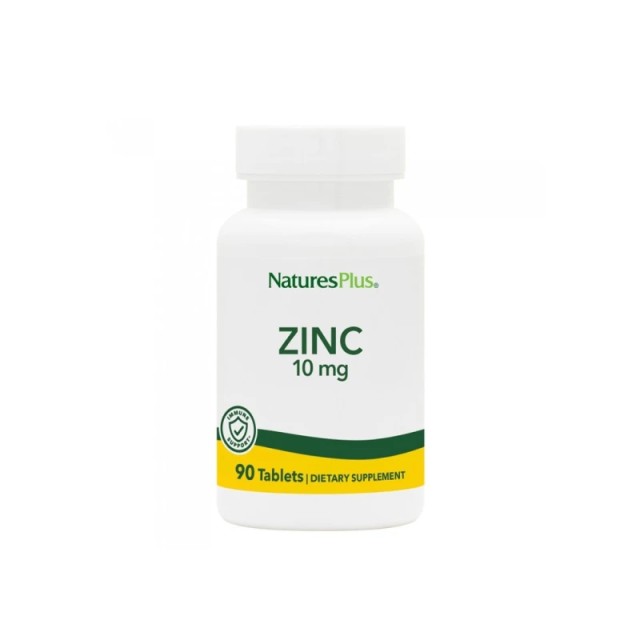 Natures Plus Zinc 10mg 90 ταμπλέτες