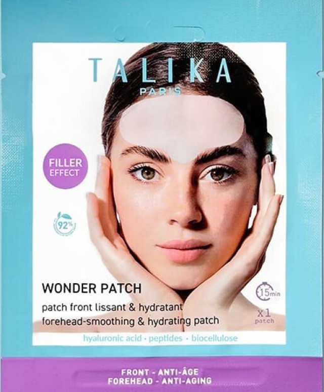 Talika Wonder Patch Smoothing Patch for Forehead & Frown Lines Αντιρυτιδικό Επίθεμα Μετώπου 1 Τεμάχιο
