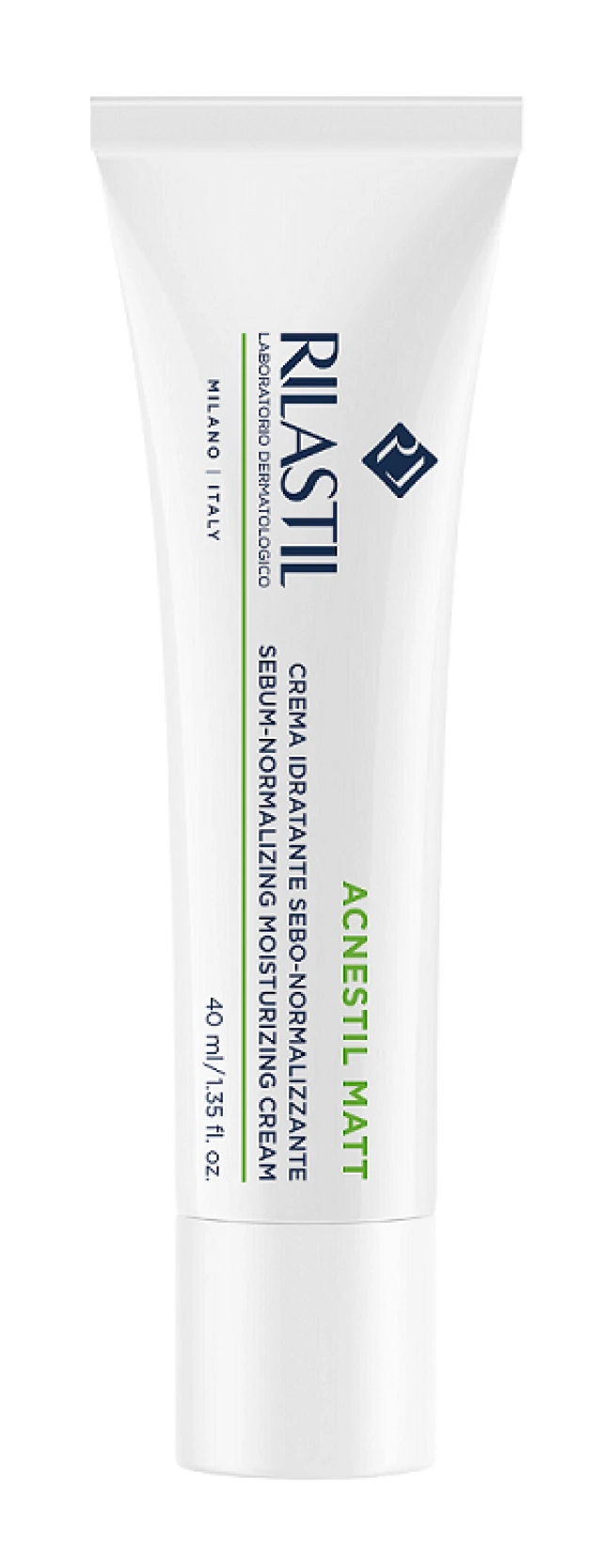 Rilastil Acnestil Mat Cream Ενυδατική & Σμηγματορυθμιστική Ματ Κρέμα 40ml