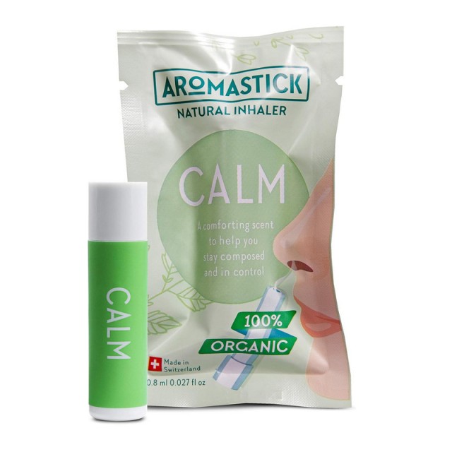 Aromastick Calm Συσκευή Εισπνοής με Αιθέρια Έλαια για Ηρεμία & Έλεγχο 0.8ml