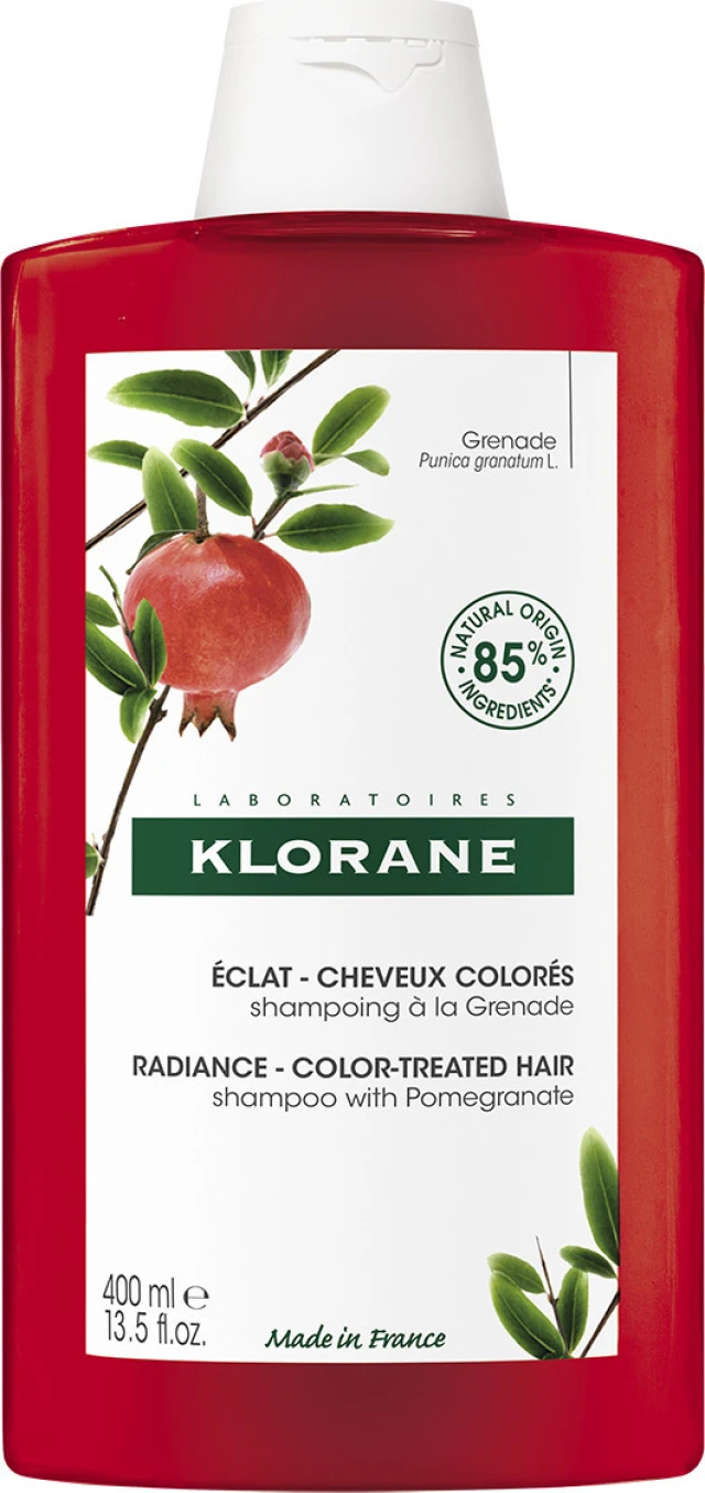 Klorane Shampoo with Pomegranate Σαμπουάν για Βαμμένα Μαλλιά με Εκχύλισμα Ροδιού BIO, 400ml