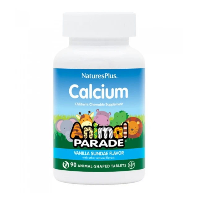 Natures Plus ANIMAL PARADE CALCIUM 90 ταμπλέτες