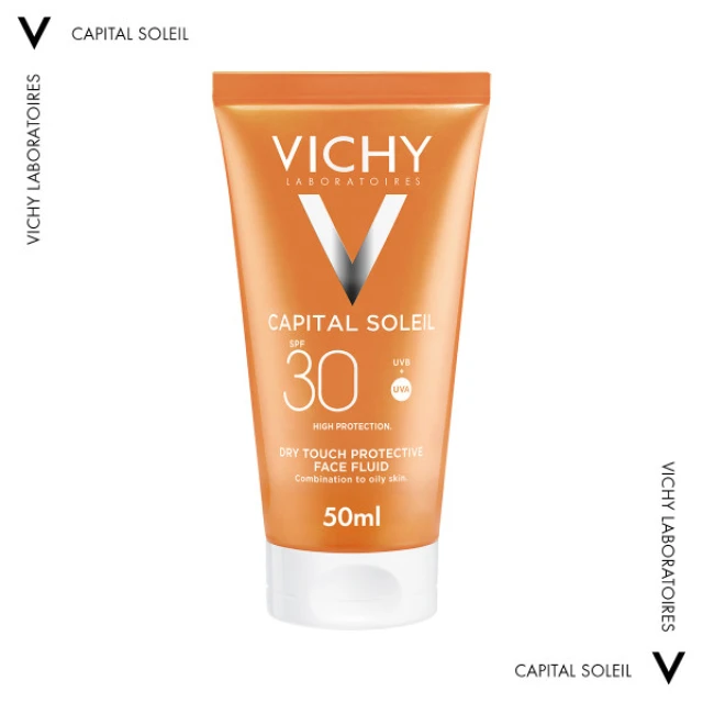 Vichy Capital Soleil Mattifying Face Dry Touch SPF30 Αντηλιακό Προσώπου για Ματ Αποτέλεσμα 50ml