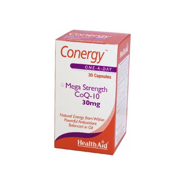 Health Aid Conergy Co Q10 30mg 30 Κάψουλες