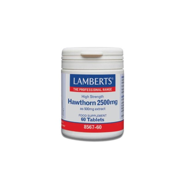 Lamberts Hawthorn 2500mg 60 Tablets