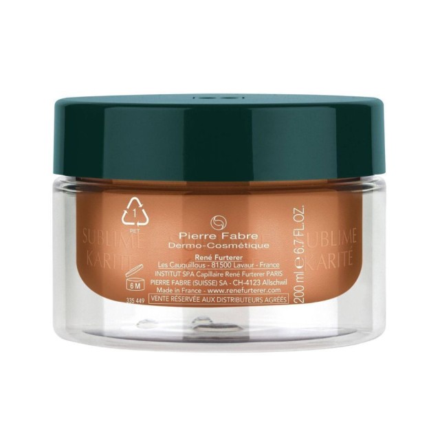 René Furterer Sublime Karite Θρεπτική Μάσκα Τιθάσευσης με Karité 200ml