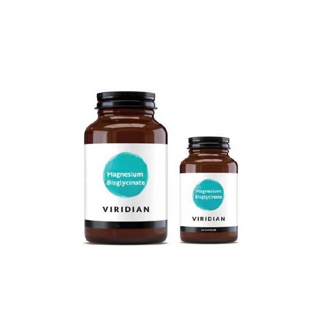 Viridian Promo Magnesium Bisglycinate 120caps & Δώρο Magnesium Bisglycinate 60caps