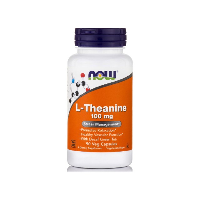 Now L Theanine 100 mg 90 vcaps