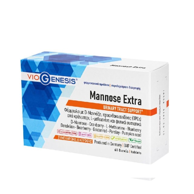 Viogenesis Mannose Extra, 60tabs