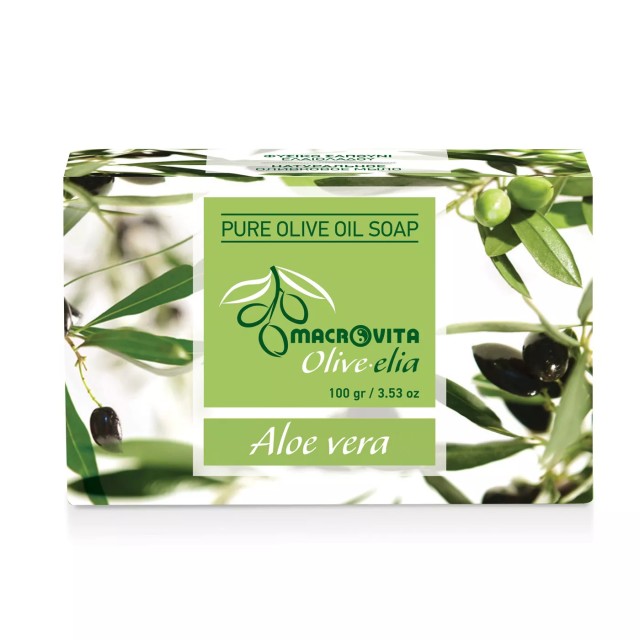 Macrovita Φυσικό Σαπούνι Ελαιόλαδου Aloe Vera 100gr