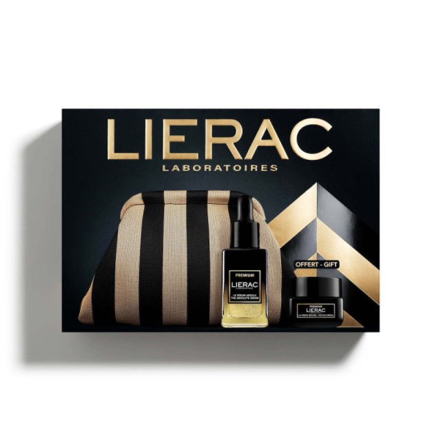 Lierac Promo Xmas Premium The Absolute Serum Αντιγηραντικός Ορός Για Τη Διόρθωση Σημαδιών Γήρανσης 30ml & Premium Eye Cream Κρέμα Ματιών 20ml