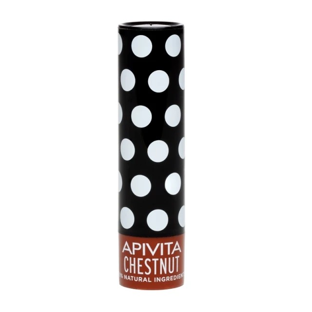Apivita Lipcare Chestnut Balm Χειλιών με Κάστανο, 4.4 gr