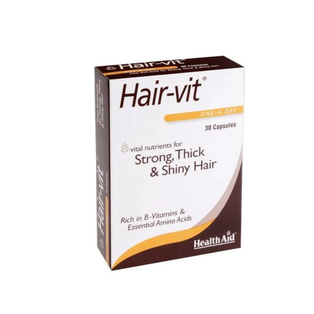 Health Aid Hair-Vit 30 κάψουλες