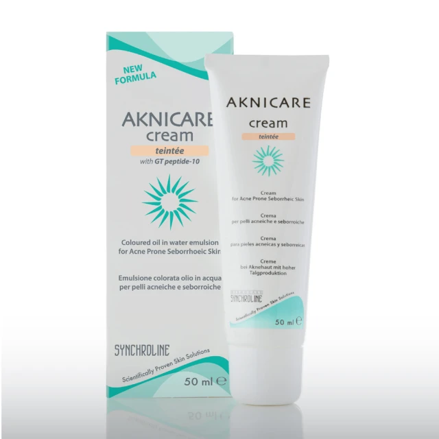 SYNCHROLINE AKNICARE CREAM TEINTEE DORE 50ml
