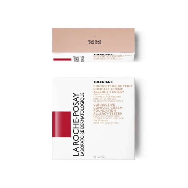 La Roche Posay Toleriane Teint Mineral No.11 Light Beige Make-up σε Μορφή Πούδρας 9.5gr