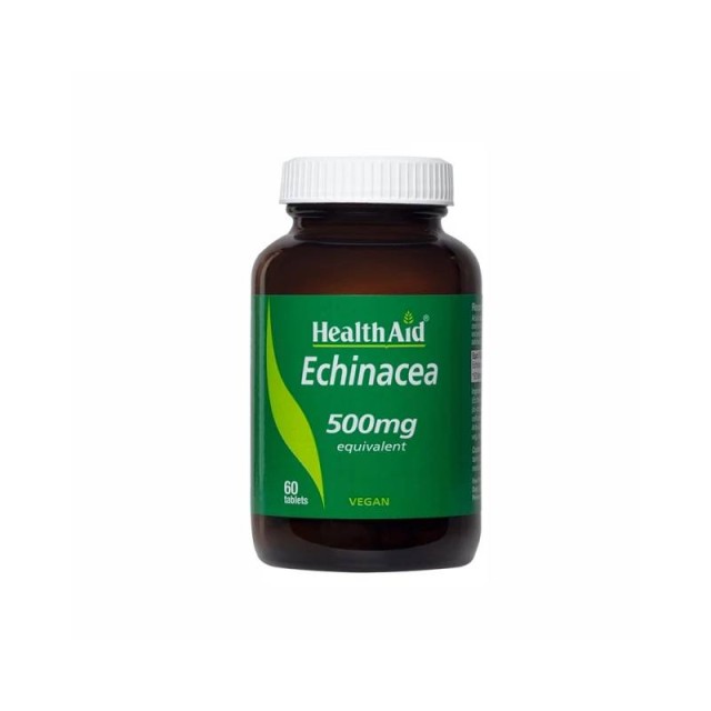 Health Aid Echinacea 500mg Συμπλήρωμα με Εχινάκεια για Ενίσχυση του Ανοσοποιητικού Συστήματος 60 ταμπλέτες
