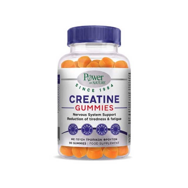 Power of Nature Creatine Gummies, 90 Ζελεδάκια