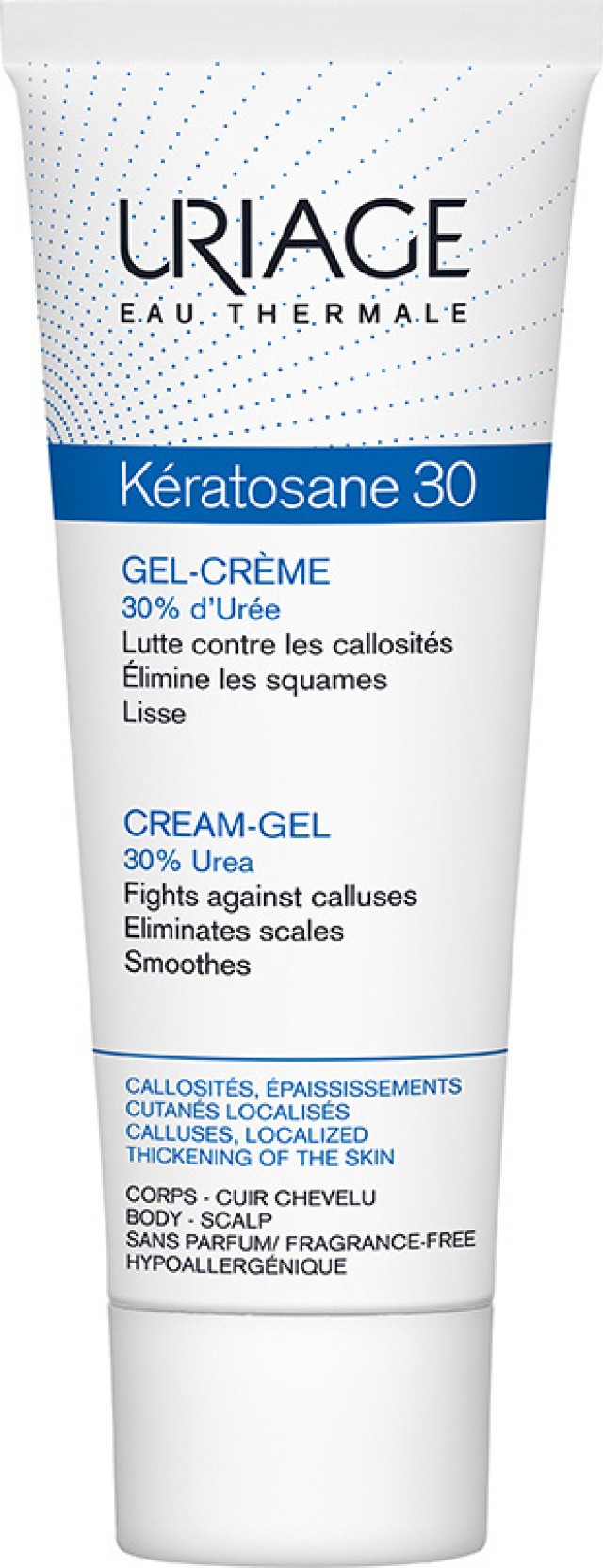 Uriage Eau Thermale Keratosane 30 Gel-Creme Τζελ-Κρέμα για Τραχύ Δέρμα 75ml