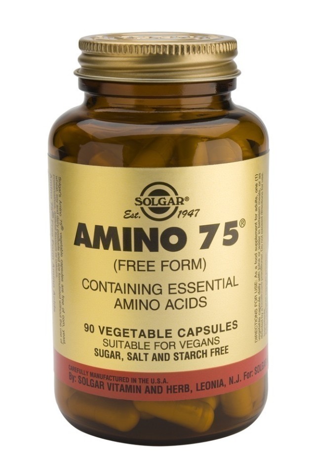 SOLGAR AMINO 75 veg.caps 90s