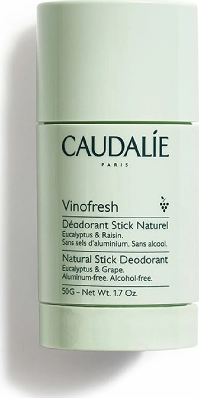 Caudalie Vinofresh Natural Stick Deodorant Φυσικό Αποσμητικό 24ωρης Προστασίας με Ευκάλυπτο & Σταφύλι 50gr