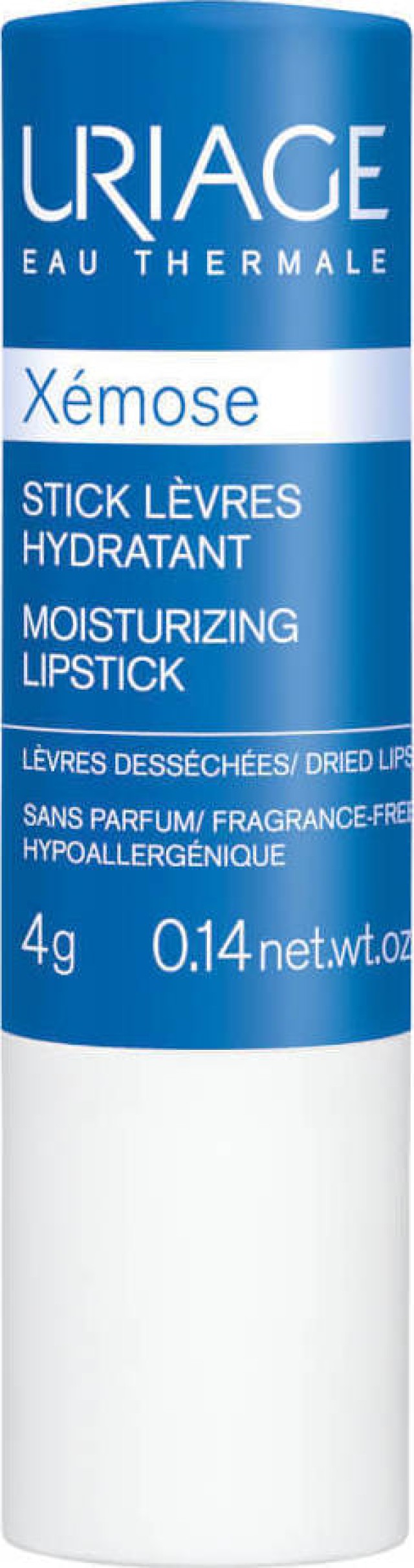 Uriage Xemose Moisturizing Lipstick Ενυδατικό & Επιδιορθωτικό Στικ Χειλιών, 4gr