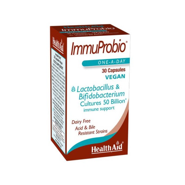 Health Aid Immuprobio 50 Billion 30 Φυτικές Κάψουλες