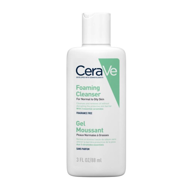 CeraVe - Foaming Cleanser Καθαριστικό Προσώπου & Σώματος - 88ml