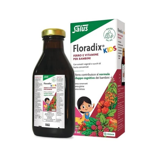Power Health Floradix Kids Παιδικό Βιταμινούχο Συμπλήρωμα Διατροφής 250ml