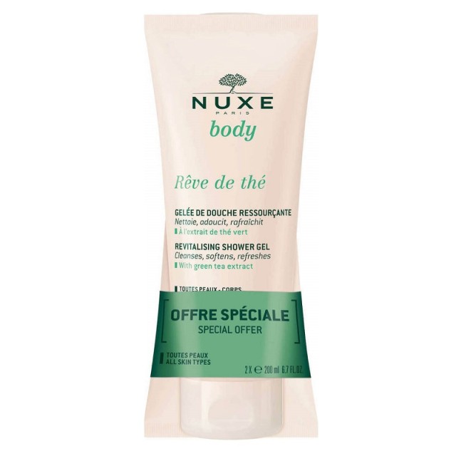 Nuxe Promo Pack Body Reve de The Revitalising Shower Gel 200ml 1+1 ΔΩΡΟ