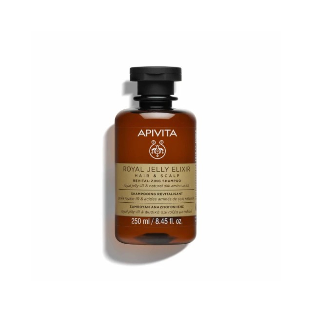 Apivita Royal Jelly Elixir Σαμπουάν Αναζωογονητικό Σαμπουάν 250ml