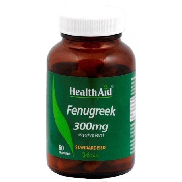 Health Aid Fenugreek 300mg 60caps