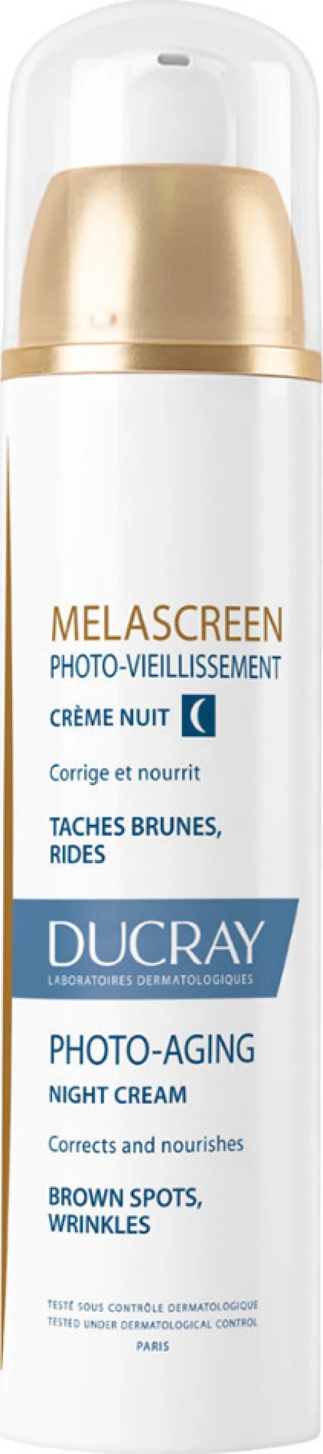 DUCRAY MELASCREEN ΚΡΕΜΑ ΝΥΧΤΑΣ ΓΙΑ ΚΑΦΕ  ΚΗΛΙΔΕΣ/ΡΥΤΙΔΕΣ 50ML