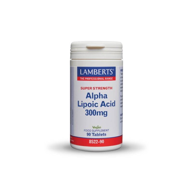 Lamberts Alpha Lipoic Acid 300mg Αντιοξειδωτικό, 90tabs